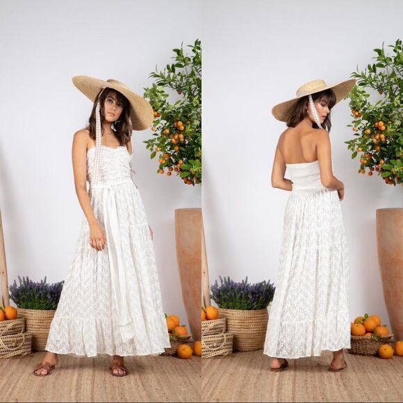 SUNDRESS Amelia Lace Maxi Dress XS/S(US4) - Picture 5 of 14